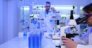 Young Scientists Men Researchers Working Analyze Stock Footage Video (100% Royalty-free) 29470573 | Shutterstock