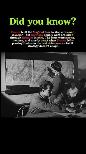 The Maginot Line: France’s Greatest Defense — And Its Fatal Flaw #ww2