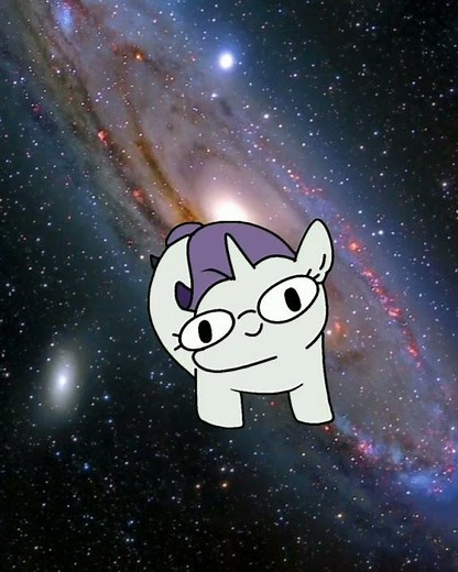 Rarity vibing GIF