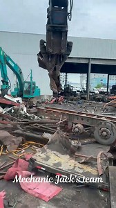 Scrapped Large Trailer Process #mechanic #mechanicjack #scrapcars #truck #trailer #scrapped | Mechanic Jack's team