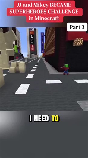 JJ and Mikey BECAME SUPERHEROES CHALLENGE in Minecraft #gaming #game #viral #entertainment #funny