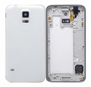 Full Body Housing for Samsung Galaxy S5 SM-G900H - White