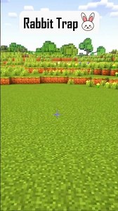 Minecraft Rabbit Trap in 60s 🐰 #shorts