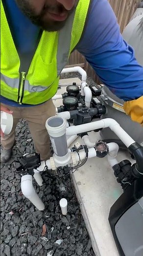 Adding chlorine tabs