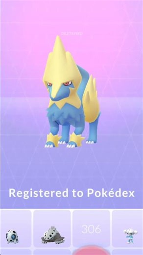 Electrike evolution in Pokemon GO #Pokemon #Shorts
