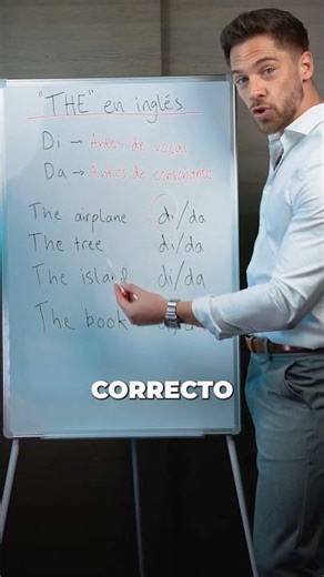 The pronunciation of "THE" in English.⁣