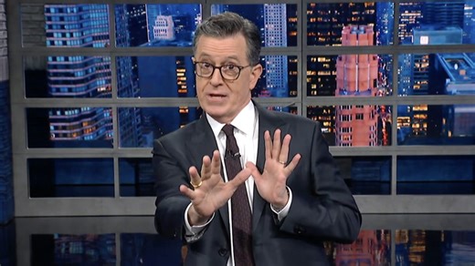 Stephen Colbert Mocks Trump Renaming the Kennedy Center
