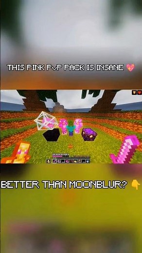 This PvP Pack Looks BEAUTIFUL 💖 #minecraft #donutsmp #olivertree #trending #viral