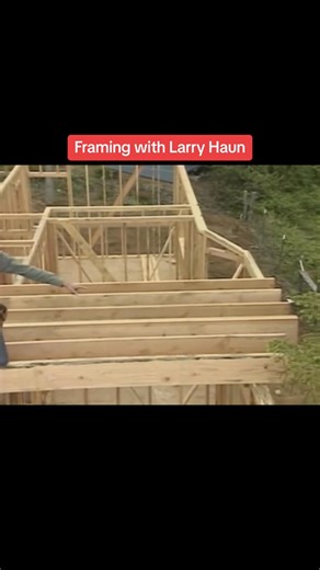 Framing a house with Larry Haun. #fyp #fypシ #constructionlife #constructiontiktok #underconstruction #underconstruction #tradesmen #shakehandswithdanger #osha #larryhaun #framingconstruccion #residentialconstruction #historicconstruction | Larry Huan
