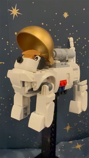 You Voted, I Built It — Lego Space Dog Mod 🐕 | Series 4 #lego #legospace #spacedog #nasa #legobuild