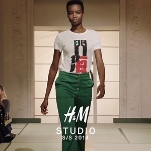 From Paris with love! Shop your favourite looks from yesterday's #HMStudio fashion show — now at hm.info/1ar2q and in selected stores. #SS18 | H&M