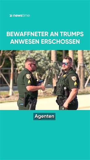 Wollte auf Trumps Anwesen: Bewaffneter in Mar-a-Lago getötet