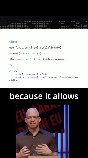 Taylor talking about the recent release of Volt and Livewire 3. #laravel #laravelvolt #LiveWire3 | Laravel News