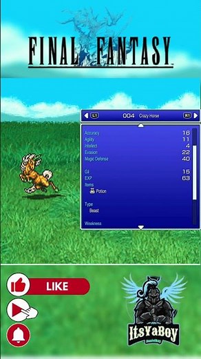 Crazy Horse - Final Fantasy Bestiary. #finalfantasy #finalfantasypixelremaster