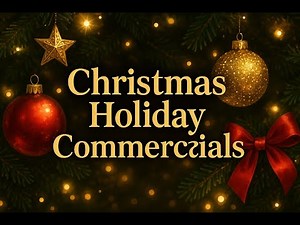 Live Christmas Holiday Commercials 🎄| AI Concept Ads & Festive