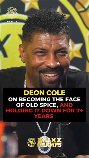 128K views · 4.4K reactions | “I was shooting wild commercials in #portugal , catching fish, sawing trees, doing all kinds of stuff.” Deon Cole shares the unexpected story of how he became the face of Old Spice, even without the muscles. From Portugal shoots to wild commercials, it’s a reminder that sometimes, real ones win. | Drink Champs | Facebook