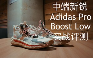 【嘿球鞋 Volume.7 feat.嘿英语】中端新锐的进击 Adidas Pro Boost Low 完美实战评测 阿迪达斯【简直了de小嘿嘿原创】