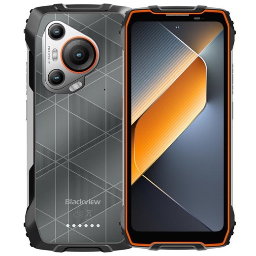 [$194.12] [Entrepôt HK] Téléphone robuste Blackview BL7000, 8 Go + 256 Go, écran 6,78 pouces, Android 15, MediaTek Dimensity 6300 Octa Core, réseau : 5G, NFC, OTG (Orange)
