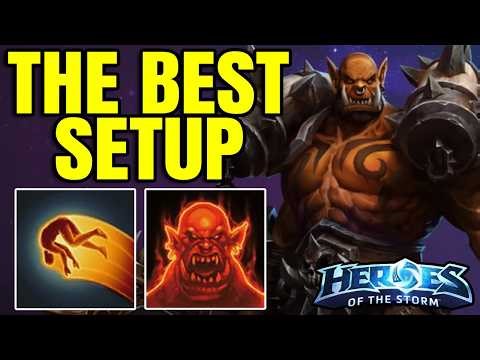 This GARROSH BUILD sets up Takedowns left and right | Heroes of the Storm