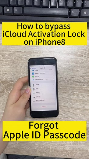 How to Bypass iCloud Activation Lock on iPhone8 #bypassactivationlock #tuneskit #tuneskitactivationunlocker