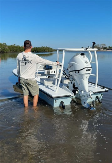 Explore Beavertail Skiffs 18’ Tiller Moquito Adventure