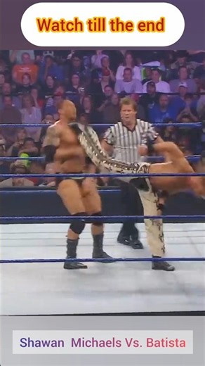 Shawn Michaels vs Batista 🔥 | Epic WWE Showdown | Full Match Highlights‪@AliEditzPro‬