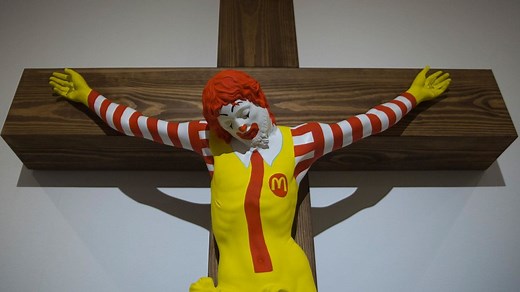 'McJesus' sculpture sparks outrage among Israel's Christians