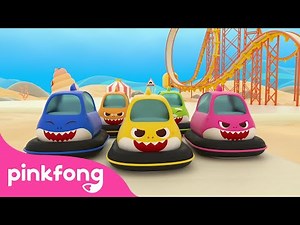 Baby Shark Roller Coaster | Baby Shark 3D Cars | Car Family | Pinkfong Baby Shark