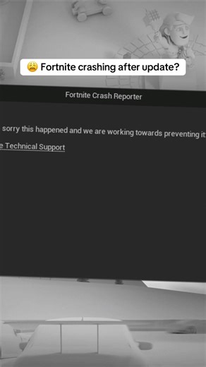 😩 Fortnite crashing after update?