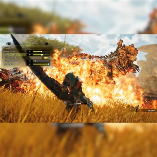 71K views · 1.2K reactions | Snap your greatest hunting moments with Photo Mode! Adjust the camera view, depth of field, and even pause the game when in Online Single Player to capture the perfect moment! | Monster Hunter | Facebook