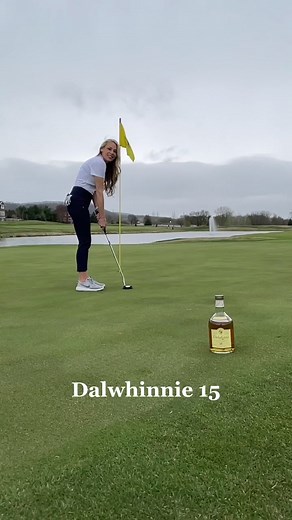 Dalwhinnie 15 went down smoothe like that putt! #dalwhinnie #scotchtok #scotch #whisky #whiskey #golf #golftiktok #putt #singlemalt #golftok