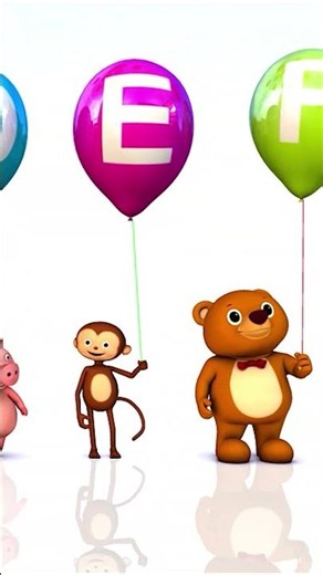 ABC Balloons | Little Baby Bum 🎈🔤 #LBB #Kidssong #Shorts