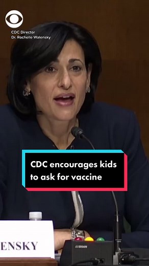 CDC director encourages kids to ask for the COVID-19 vaccine, after the FDA authorizes the Pfizer vaccine for kids ages 12-15. #news #vaccine #covid19