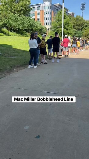292K views · 1.4K reactions | The line for a Mac Miller bobblehead at today’s Pirates game. 勞 Gates don’t open for another hour. #macmiller #bobblehead #pittsburgh | View Pittsburgh | Facebook