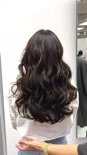 ✔️로잔펌🌿 #히피펌 #긴머리 #헤어스타일 #hair #kbeauty