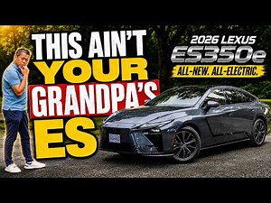 This Sure Ain't Your Grandpa's ES! | NEW 2026 Lexus ES350e EV Review