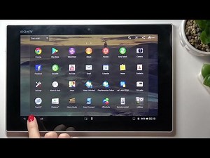 How to Enable & Disable Touch Sounds on Sony Xperia Tablet Z