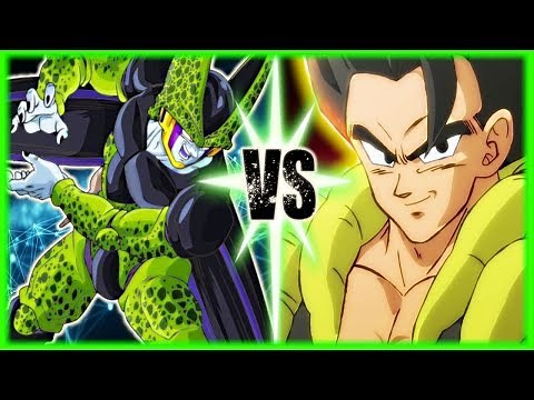 Perfect Cell Vs Gogeta (Canon)