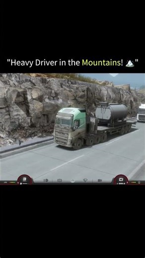 Heavy load, risky road! #shorts