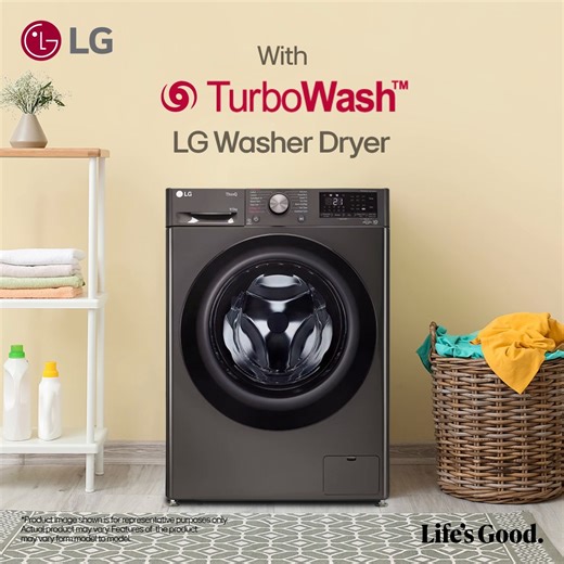 Laundry shouldn’t be a marathon. With LG’s Washer Dryer, it’s all about speed and ease. Toss in your clothes, hit start, and boom—clean, dry, done. No babysitting the cycle, no extra steps, just more time to binge your favorite show or finally tackle that book pile. Make your routine work for you, not the other way around. Know more at https://bit.ly/4egjJVQ #LG #LGIndia #LifesGood #LaundrySimplified #LGWasherDryer #EffortlessLaundry #Turbowash | LG Global