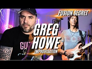 Greg HOWE: Groove, technique and phrasing (pentatonics, legato, tapping)