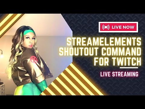 StreamElements Shoutout Command for Twitch