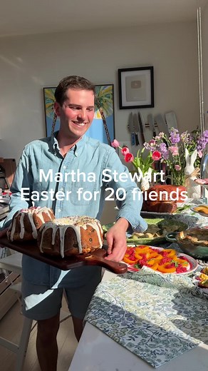 Martha Stewart's Easter Lunch for 20 Friends (Part 2)