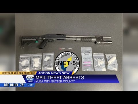 4 arrested after hundreds of stolen mail pieces found in Yuba City