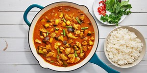 Our Thai red curry is a real flavour-packed treat