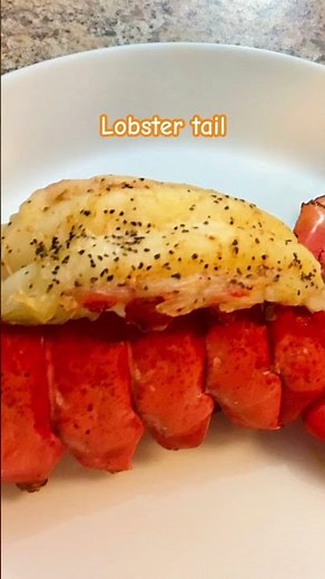 Easy lobster tail receipe | garlic butter boiled lobster tail | how to cook lobster tail #receipe