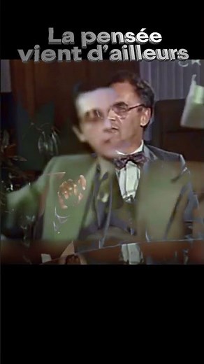 The thought comes from elsewhere. A collection of video excerpts with Bernard from Montreal