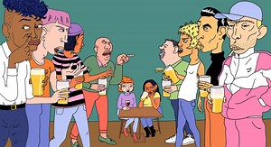 An Investigation into Why Men Insist on Standing in Pubs