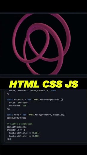 Animstion using html css js