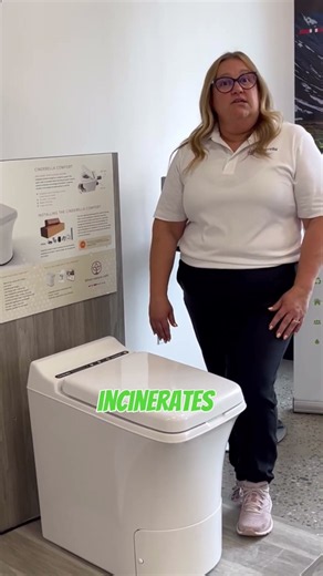 It really IS that simple 👉 Watch how a Cinderella incineration toilet works